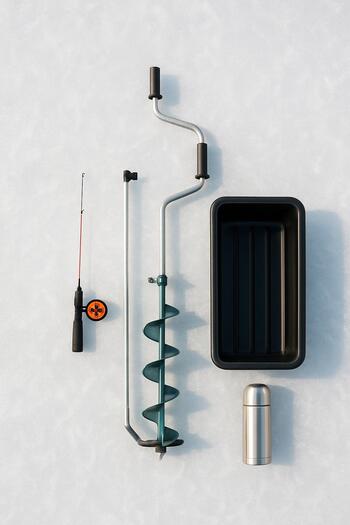 Small card showing a day lane strip with icons for distance and temp